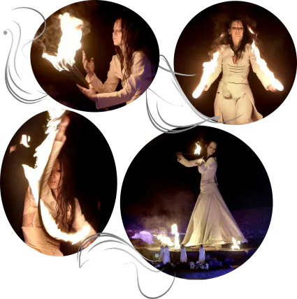 Bougies de l avent feu corde