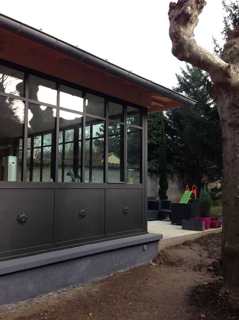 Renovation extension maison individuelle macri montagny architectes lyon 1