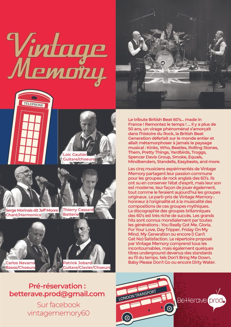 Concert vintag memory flyer2