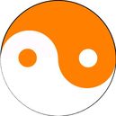 Yin yang telecharge en orange