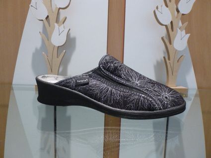 H23401 fargeot mule gris auxpiedssensibles chaussures com