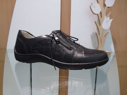 H23333 waldlaufer henni sport lacet noir auxpiedssensibles chaussures com