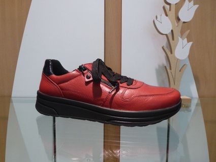 H23279 ara sapporo sport lacet rouge auxpiedssensibles chaussures com