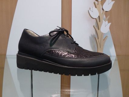H21377 waldlaufer florenz sport lacet noir auxpiedssensibles chaussures com