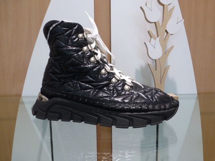H22526 alex lacet matelasse noir auxpiedssensibles chaussures com