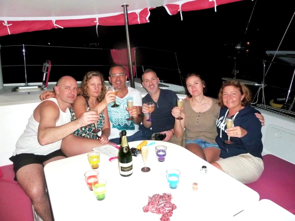 Croisière en catamaran en mer des Caraïbes
