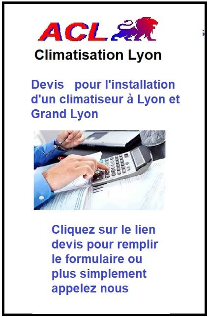 devis installation climatisation Lyon
devis entretien climatisation Lyon
devis dépannage climatisation Lyon