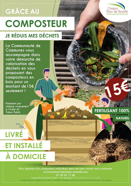 DÉMARCHE DE VALORISATION   DES DÉCHETS !