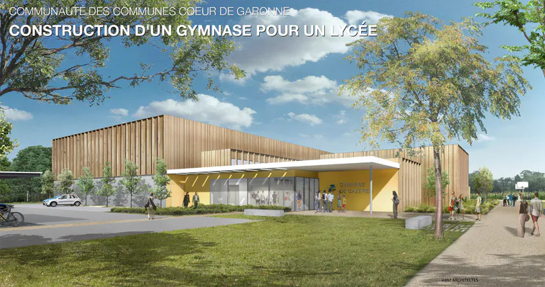 Gymnase à CAZERES / GARONNE (31)