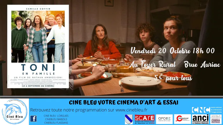 Cinéma au foyer le 20 octobre