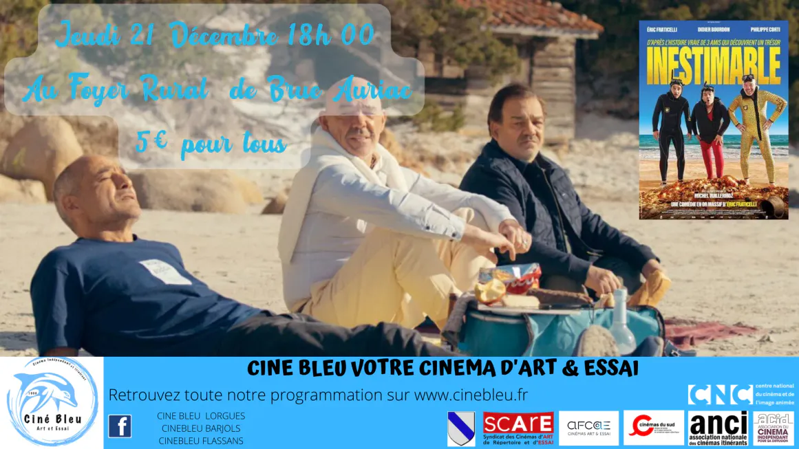 Cinéma à Brue-Auriac jeudi 21 décembre 18h00