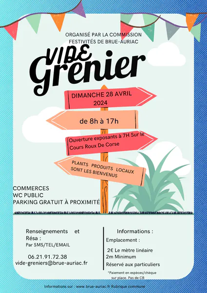 Vide-greniers de printemps