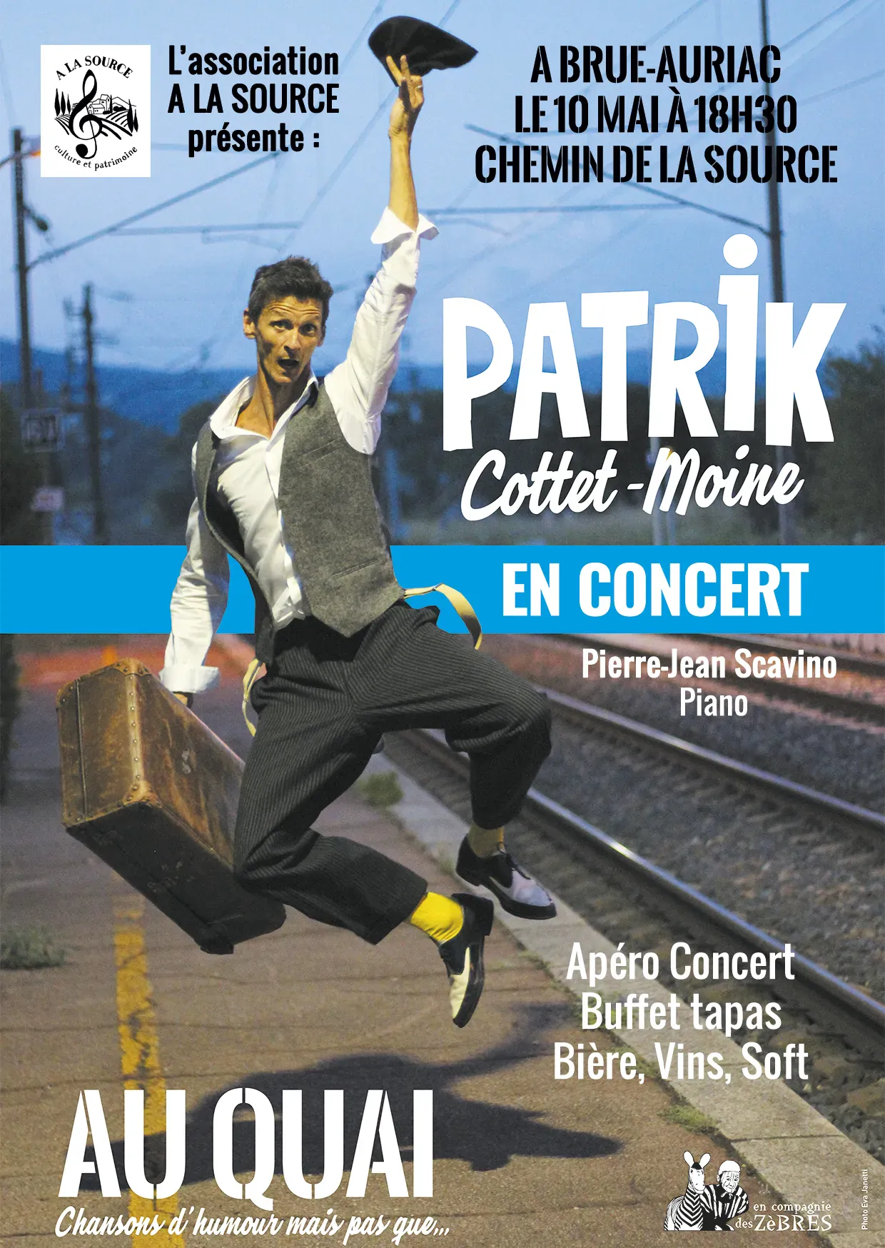 L'association A la Source propose son 1er concert