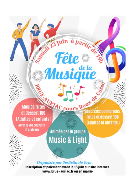 Fête de la musique 22 juin