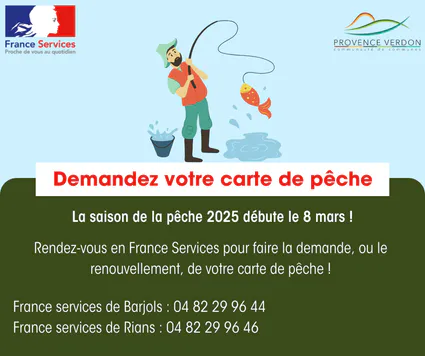 Carte de pêche