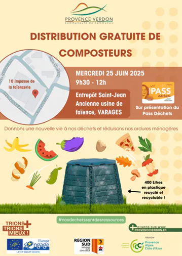 Distributeur de composteurs