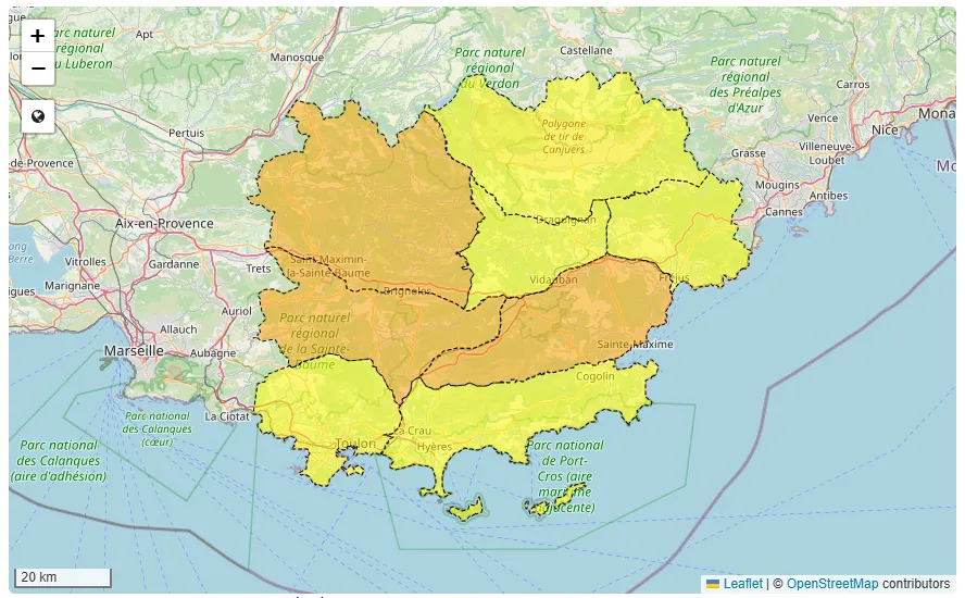 accès aux massifs forestiers pendant l'été