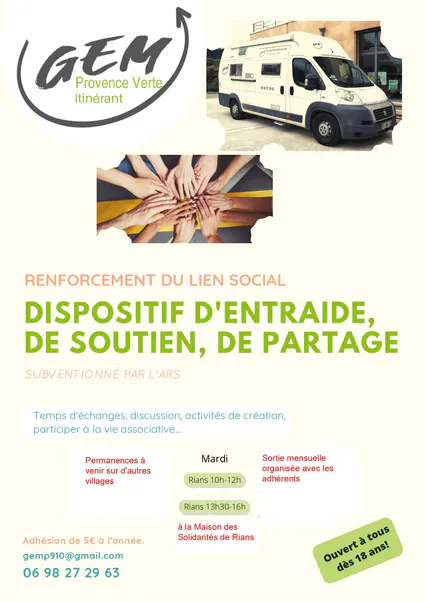 Groupe d'Entraide Mutuelle Itinérant Provence Verte