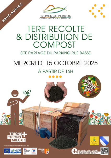 distribution de compost 15 octobre 16h00