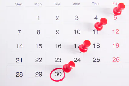 Calendrier saison 2023-2024