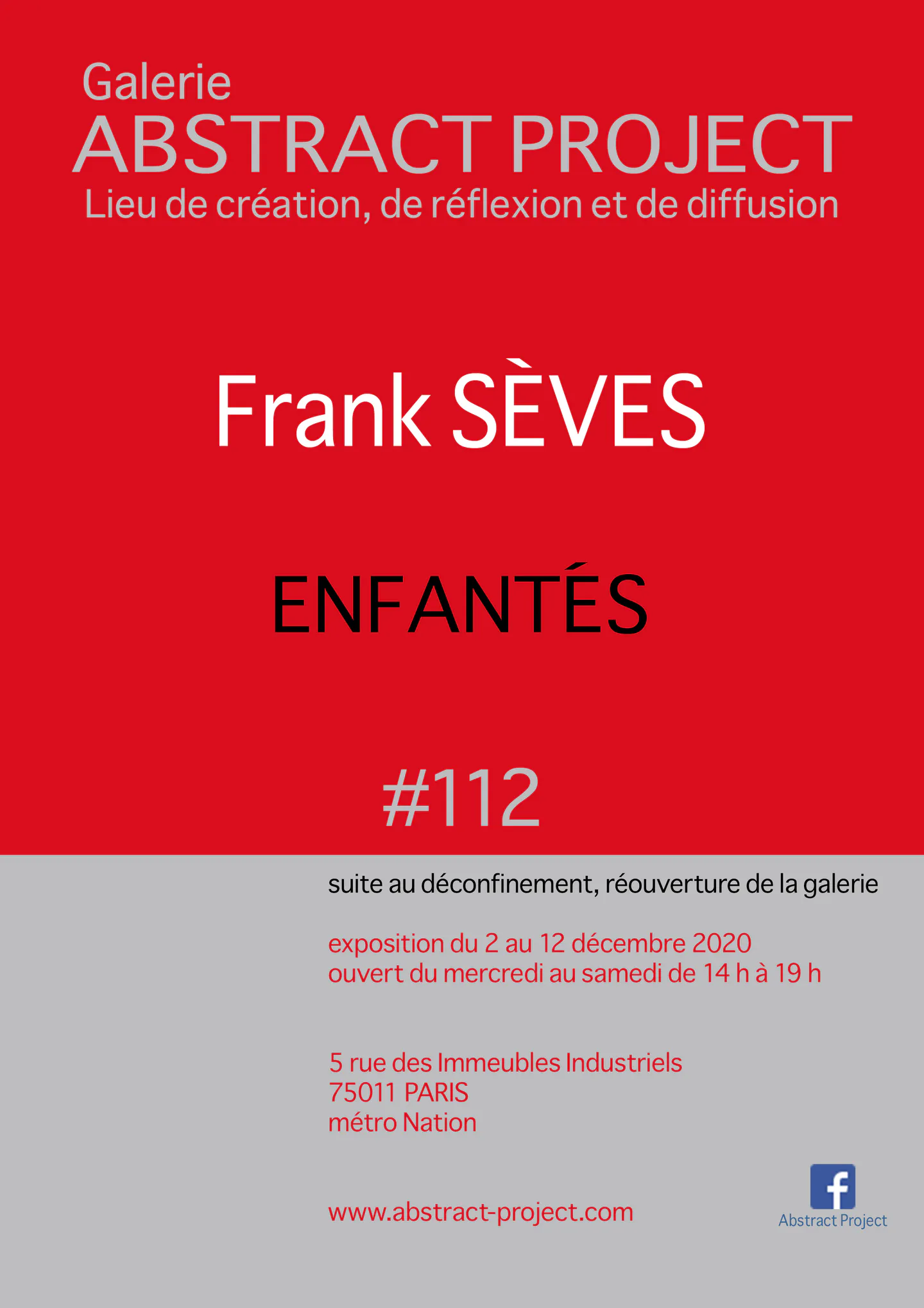 Reprise de l'exposition "Enfantés"