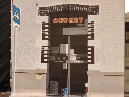 Bache epicerie installees