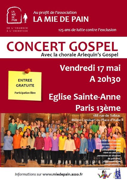 Affiche Arlequin s Gospel MdP 1