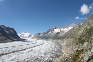 Glacier d'Aletsch dans les Alpes valaisannes suisses / Photos of Switzerland
