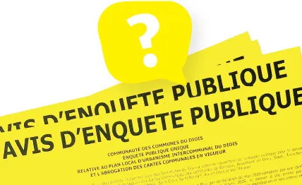 Enquête publique PLUi