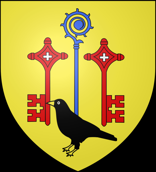 + Abbaye de CORBIE, Armes / Chatsam, Wikimedia Commons