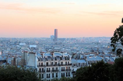 Paris crepuscule 2012