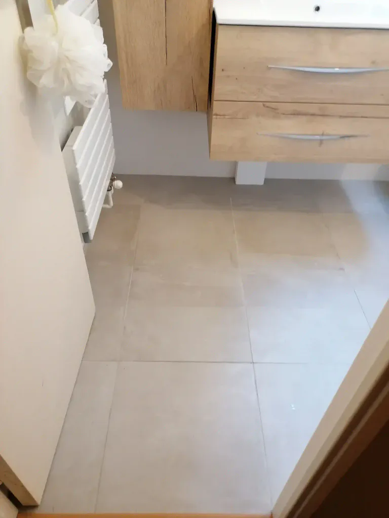 19 photo carrelage sol salle de bain aux sorinieres 44