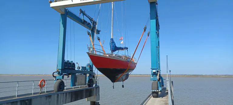 Boréas en carénage annuel, ce n'est jamais une routine pour le bateau amiral des VG