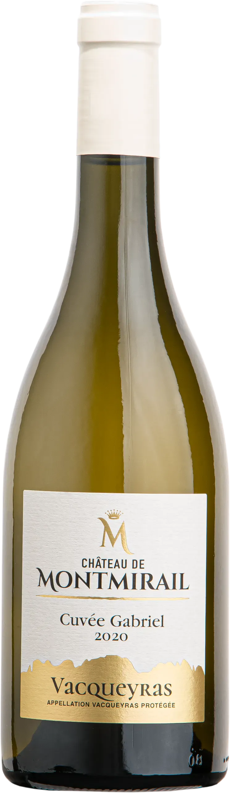 Chateau de montmirail vacqueyras blanc 2020 cuvee gabriel