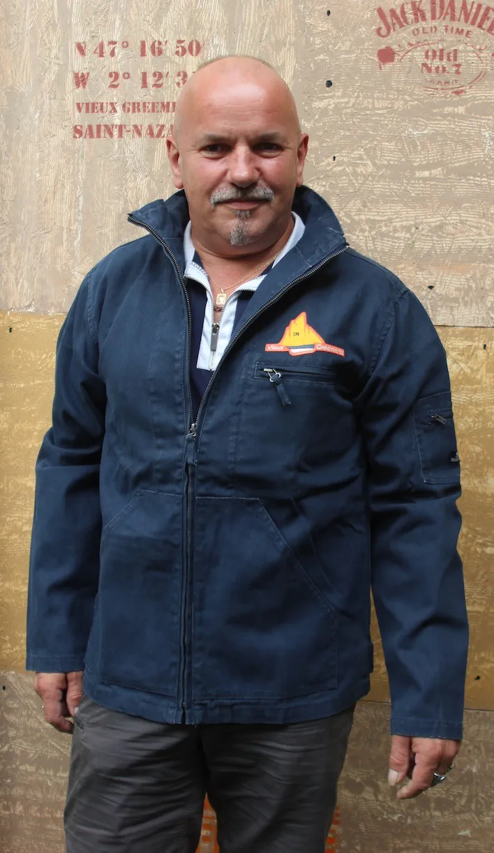 Blouson bleu xxxx