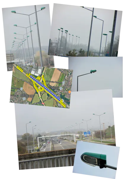 Bifurcation de Saint-Priest EST LYON - A43/A46/N346