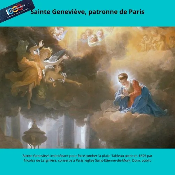 Sainte Geneviève, patronne de Paris