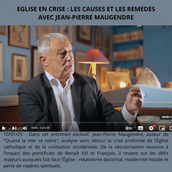 EGLISE EN CRISE : LES CAUSES ET LES REMEDES AVEC J.P. MAUGENDRE