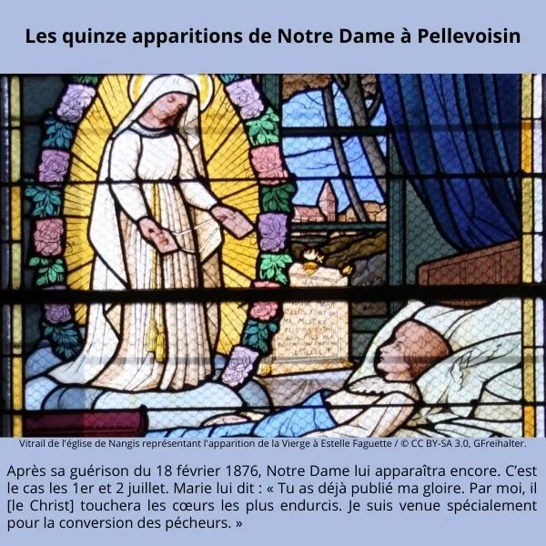Les quinze apparitions de Notre Dame à Pellevoisin