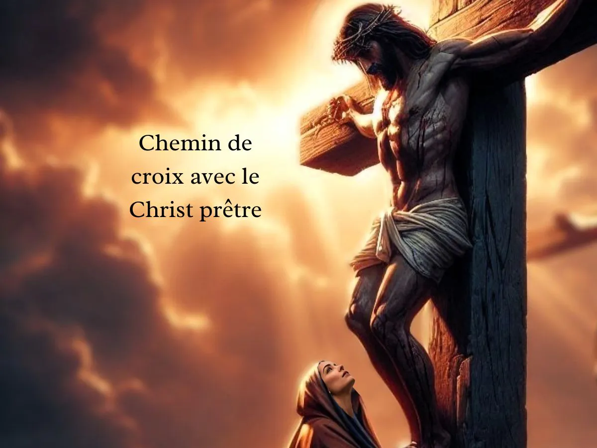 Chemin de croix avec le Christ prêtre