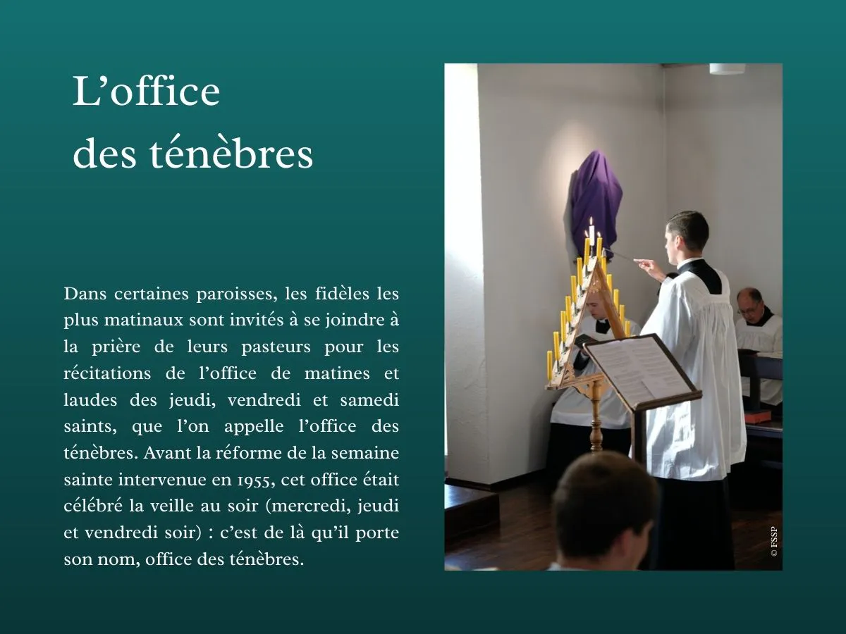 L'office des ténèbres