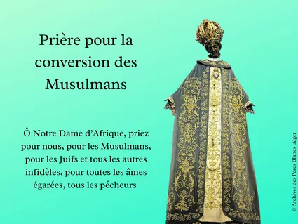 PriĂšre pour la conversion des Musulmans