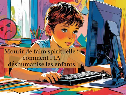 Mourir de faim spirituelle Ă  lâĂąge de lâIA
