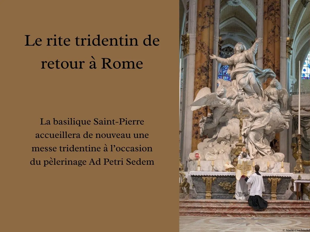 Le rite tridentin de retour à Rome
