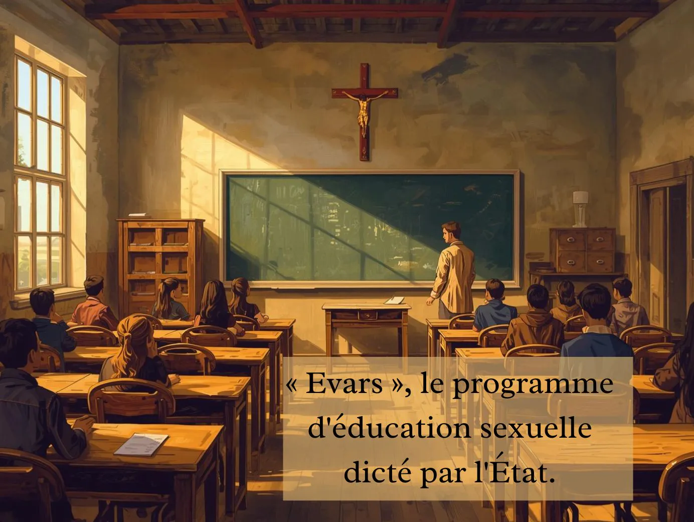 « Evars », le programme d'éducation sexuelle dicté par l'État.