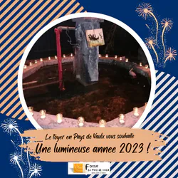 Le Foyer en Pays de Vaulx vous souhaite une bonne année 2023