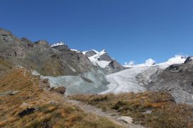 Glacier de Findelen et Adlerhorn dans les Alpes suisses / Photos of Switzerland