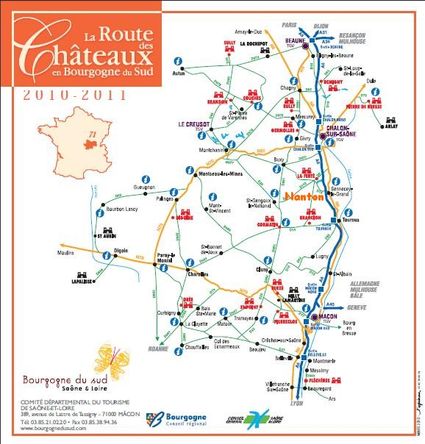 Carte route chateaux 2