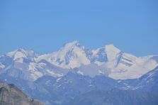 Dom et Täschhorn dans le massif des Mischabel / Sommets Alpes suisses