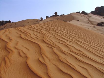 Sahara mauritanie 2cv dunes de sert cyril et sylvie dunes 17